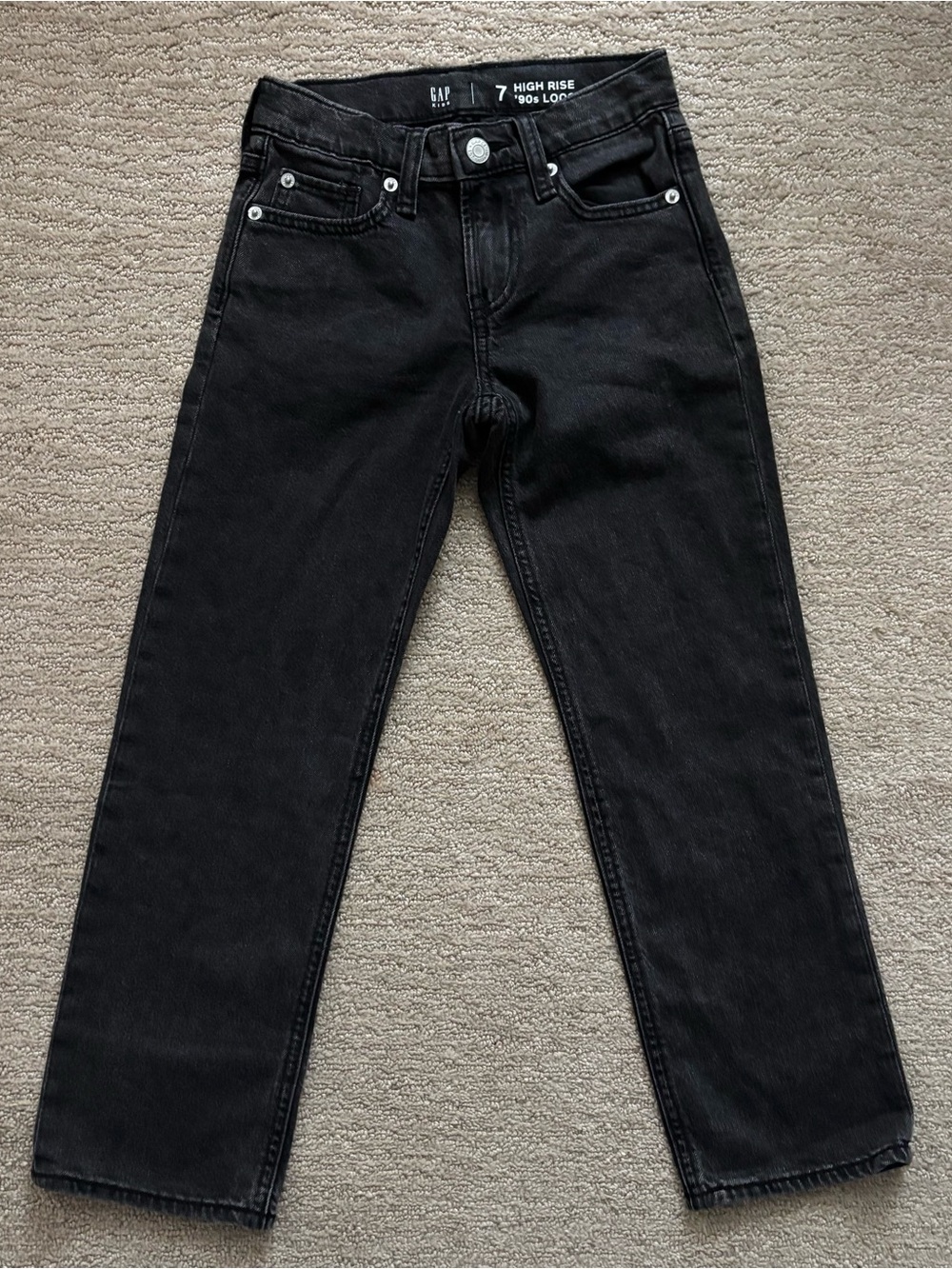 GAP High Rise Black Girls Jeans
